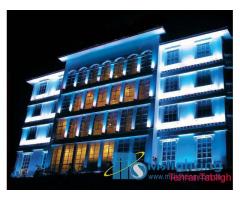 نورپردازی نمای ساختمان ، فروش محصولات نورپردازی و روشنایی
